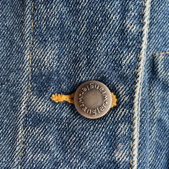 WRANGLER Demim Work Jacket Size XL Tall - Picture 7 of 13